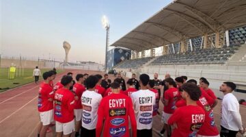 مظاهر حماسية تسيطر على تدريبات المنتخب الوطني تحت الـ20 استعدادًا لجنوب أفريقيا