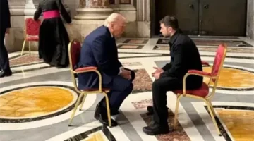 زيلينسكي: عقدت اجتماعًا رمزيًا مع ترامب في روما