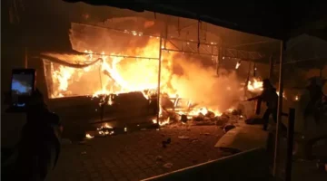 استُشهاد 5 فلسطينيين جراء قصف إسرائيلي وسط غزة
