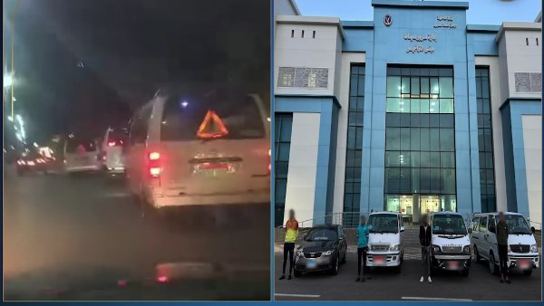 القبض على قائدى 3 سيارات يسيرون برعونة في رأس البر