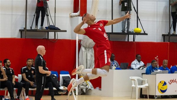 الأهلي يفوز على النصر الليبي ويتأهل إلى ربع نهائي بطولة إفريقيا للكرة الطائرة