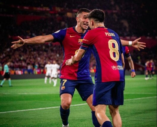 بيدري يمنح برشلونة التقدم ضد ريال مديد بالشوط الأول في نهائي كأس إٍسبانيا «فيديو»