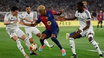 طرد روديجر في نهائي كأس ملك إسبانيا بعد فوز برشلونة