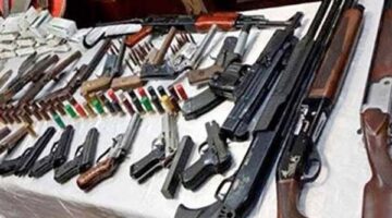 الداخلية تفرض سيطرتها على ورشة لتصنيع الأسلحة النارية بأسيوط