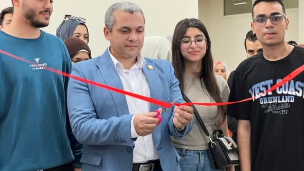 هندسة المنصورة الأهلية تنظم المعرض الأول للإبداع الفني
