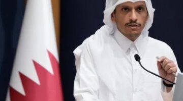 رئيس الوزراء القطري: نواصل جهودنا لوقف إطلاق النار في غزة ​