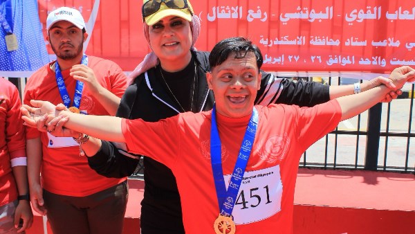 530 لاعبا ولاعبة في ألعاب ومسابقات الأولمبياد الخاص المصري بالإسكندرية
