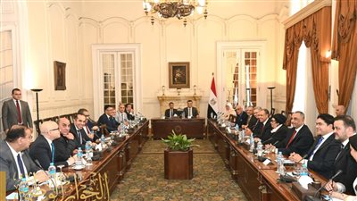 الوزير فوزى يلتقى عبد العاطى بحضور المنسق العام للحوار الوطني ومجلس الأمناء..صور