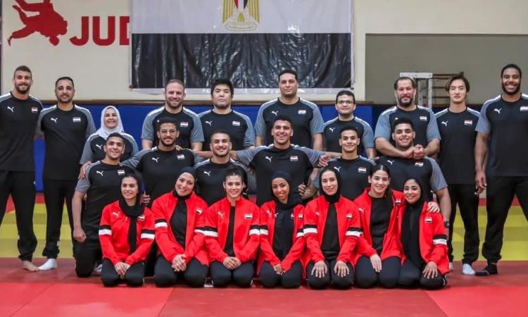 منتخب مصر للجودو يتوج بذهبية الفرق المختلط في البطولة الأفريقية للكبار