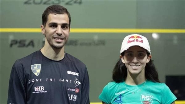 علي فرج ونوران جوهر يحصدان لقب كأس جراسهوبر للاسكواش
