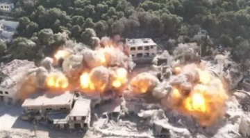 جيش الاحتلال يستهدف مبنى في ضاحية بيروت بثلاث ضربات