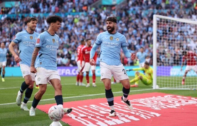 مانشستر سيتي يعبر نوتنجهام ويتأهل لنهائي كأس الاتحاد الإنجليزي