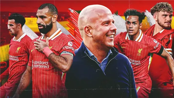 ليفربول يتوج بطلًا للدوري الإنجليزي للمرة العشرين في تاريخه بفوزه على توتنهام 5-1
