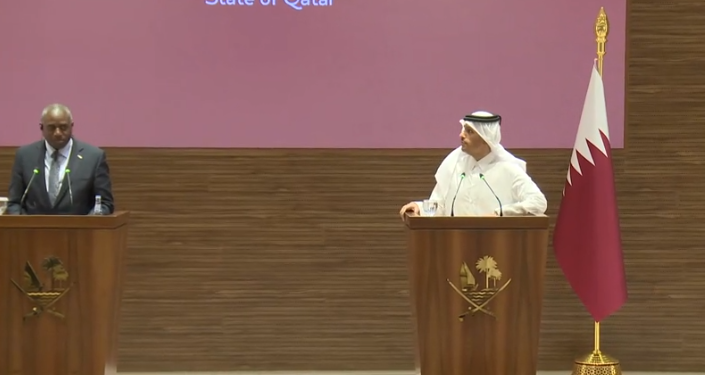 رئيس الوزراء: قطر والمملكة المتحدة توقعان خطاب نوايا للتعاون في مجال السلام وتسوية النزاعات