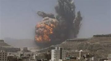 3 غارات أمريكية تستهدف شبكة اتصالات للحوثيين بعمران