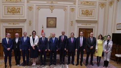 المستشار الدكتور حنفي جبالي يستقبل رئيس برلمان المجر«صور»
