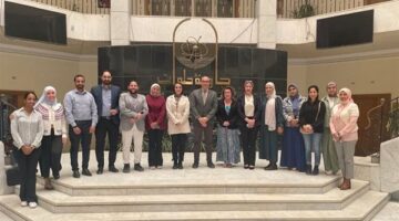 جامعة حلوان تستقبل وفدًا رومانيًا لتعزيز التعاون الأكاديمي