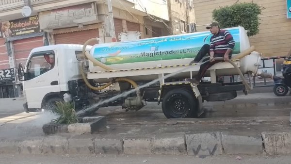 محافظ كفر الشيخ يتابع أعمال رفع كفاءة النظافة بالرياض | صور