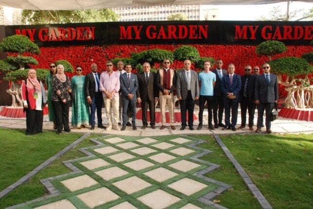 وزير زراعة مدغشقر يتفقد المتحف الزراعي ومعرض زهور الربيع
