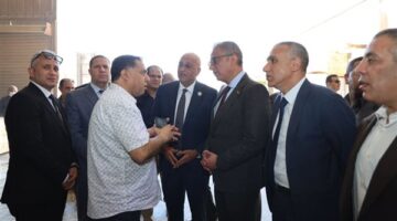 زيارة ميدانية لرئيس جهاز تنمية المشروعات ومحافظ الفيوم لتفقد المشروعات الإنتاجية بالمحافظة