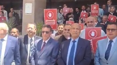 محامو الإسماعيلية يواصلون احتجاجاتهم رفضا لـ الرسوم القضائية