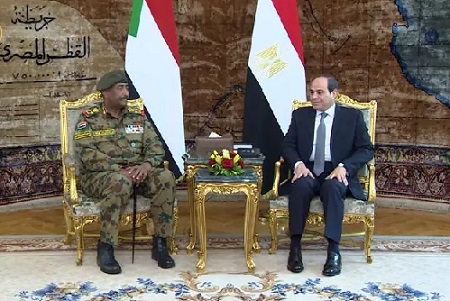 السيسي والبرهان يؤكدان رفضهما “الإجراءات الأحادية” بحوض النيل