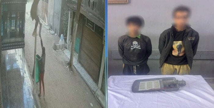 «الميديا فضحتهم».. القبض على المتهمين بسرقة عمود إنارة بالسلام
