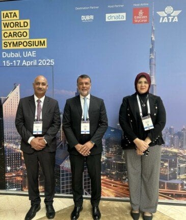 مصر للطيران للشحن الجوي تشارك في فعاليات مؤتمر IATA World Cargo Symposium بدبي