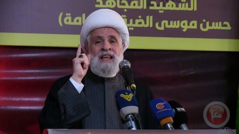 نعيم قاسم: من أولويات نهضة لبنان وقف العدوان الإسرائيلي والانسحاب من جنوب لبنان والإفراج عن الأسرى وعلى الحكومة اللبنانية بذل المزيد من الجهد لضمان تنفيذ اتفاق وقف إطلاق النار
