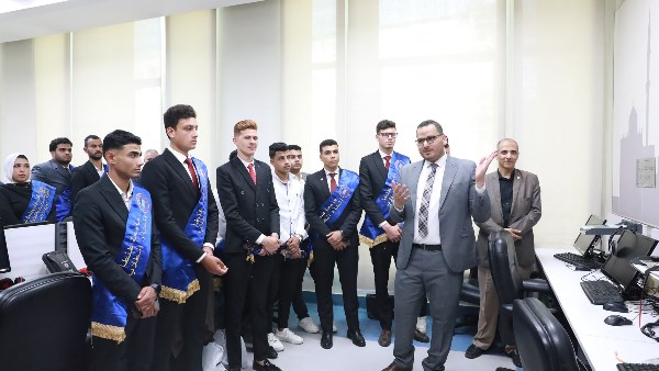 مرصد الأزهر يستقبل وفدا طلابيا من جامعة طنطا .. صور