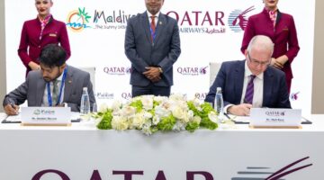 &quot;القطرية&quot; تمزج بين الملاءمة الثقافية والابتكار التكنولوجي بمعرض سوق السفر العربي دبي 2025