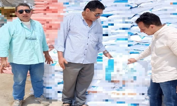 البحيرة.. ضبط 20 طن مخصبات زراعية مجهولة المصدر بمركز بدر