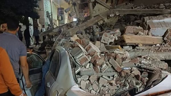 مصرع طفلة وإصابة 8 آخرين في انهيار منزل بأسيوط