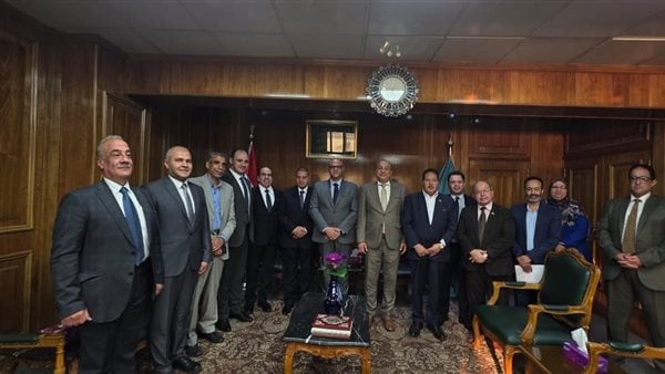 محافظ القليوبية يشهد توقيع بروتوكول تعاون مشترك مع شركة غازتك
