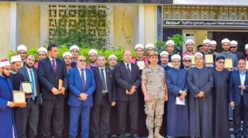 أزهر الغربية يكريم الأئمة الجدد بشريعة طنطا