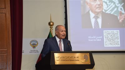أبو الغيط: حرب إسرائيل على غزة كشف ازدواجية المعايير لدى الكثير من الدوائر الغربية