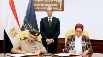 وزير الاتصالات يشهد توقيع بروتوكول لتدريب المجندين في تكنولوجيا المعلومات