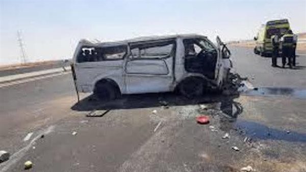 ننشر أسماء وفيات ومصابي حادث تصدم ميكروباص بالمنيا