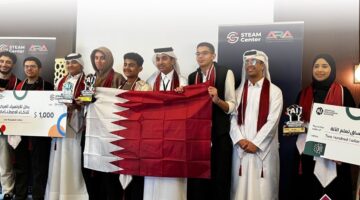 قطر تحصد لقب &quot;بطل العرب&quot; وثلاث جوائز في أولمبياد الذكاء الاصطناعي بالأردن