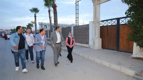 محافظ دمياط يتفقد حديقة " جاردينيا " ويوجه بسرعة تجهيزها
