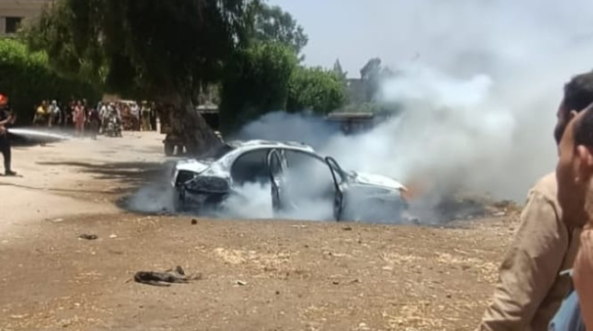 انقلاب سيارة واشتعال النيران بها بطريق مصر أسيوط الغربي دون وقوع إصابات انقلاب سيارة واشتعال النيران بها بطريق مصر أسيوط الغربي دون وقوع إصابات