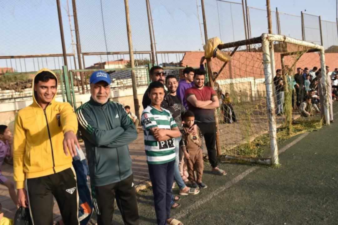 مصرع طفل إثر سقوط عارضة مرمى حديدية على رأسه بملعب مركز شباب بليفيا في بني سويف