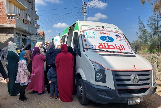 صحة الشرقية تنظم قافلة الدكتور عبدالله الغندور الطبية المجانية برعاية وزير العمل والمحافظ