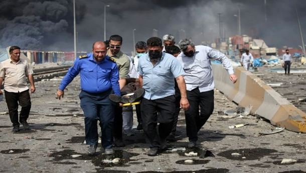 حصيلة جديد لضحايا انفجار إيران وسط صعوبات في إطفاء النيران
