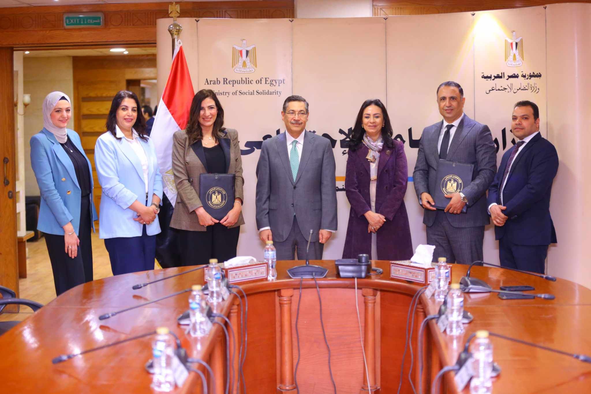 توقيع بروتوكول تعاون بين التضامن وبنك التعمير والإسكان لدعم طلاب الجامعات من ذوي الإعاقة