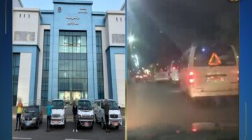 ضبط قائدى 4 سيارات ميكروباص وملاكى بتهمة السير برعونة وتعريض حياتهم وآخرين للخطر بدمياط
