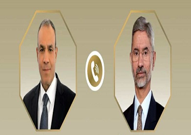 وزير الخارجية يؤكد لنظيره الهندي ضرورة تحقيق التهدئة للحيلولة دون انزلاق الأوضاع لمزيد من التصعيد فى منطقة جنوب آسيا