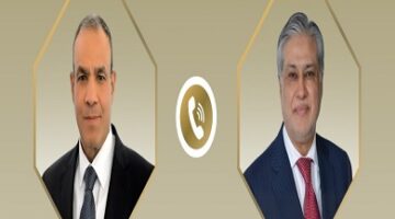 وزير الخارجية يؤكد لنظيره الباكستاني علي على أهمية خفض التصعيد وضبط النفس