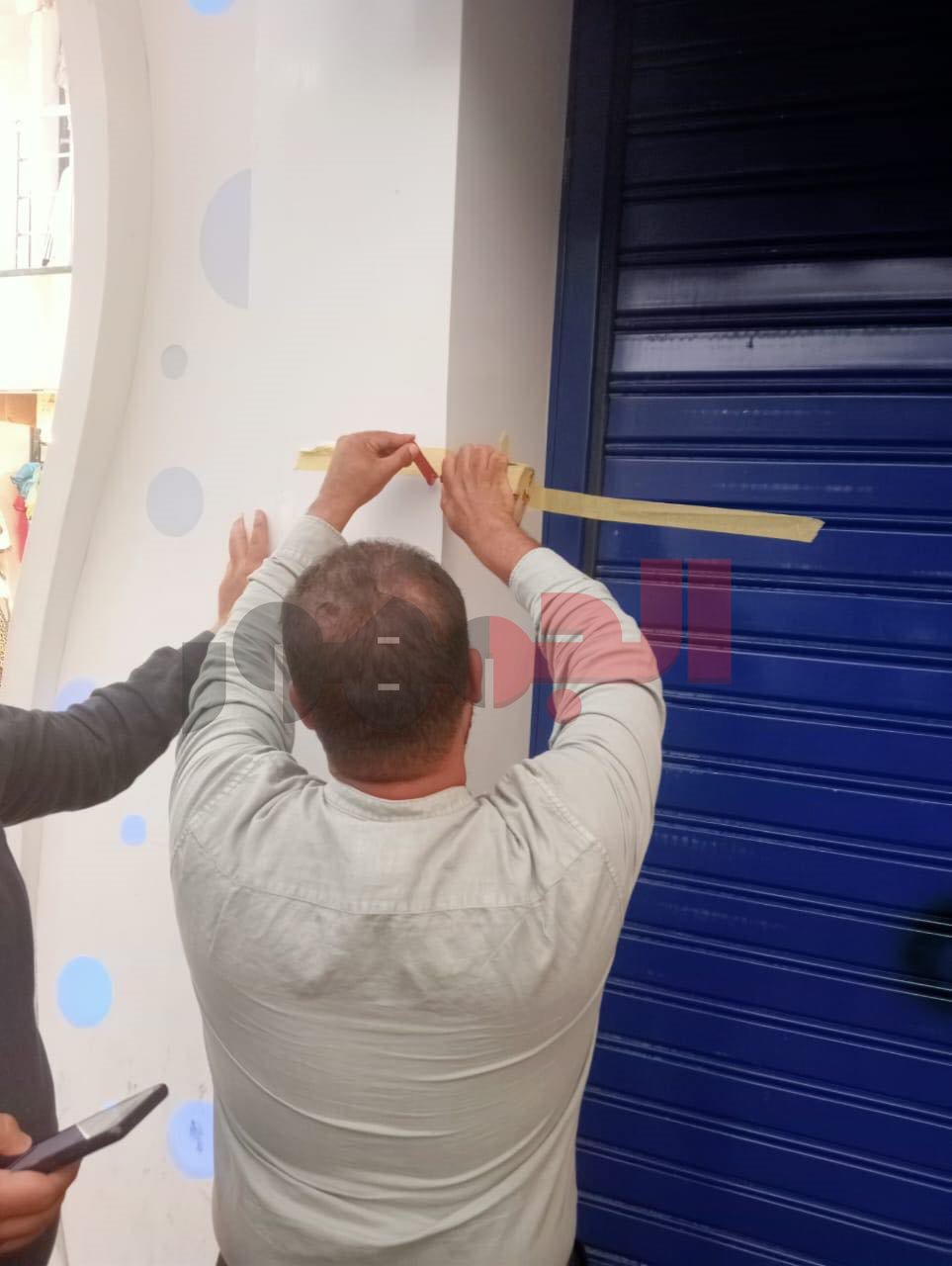 غلق فروع محلات بـ لبن 