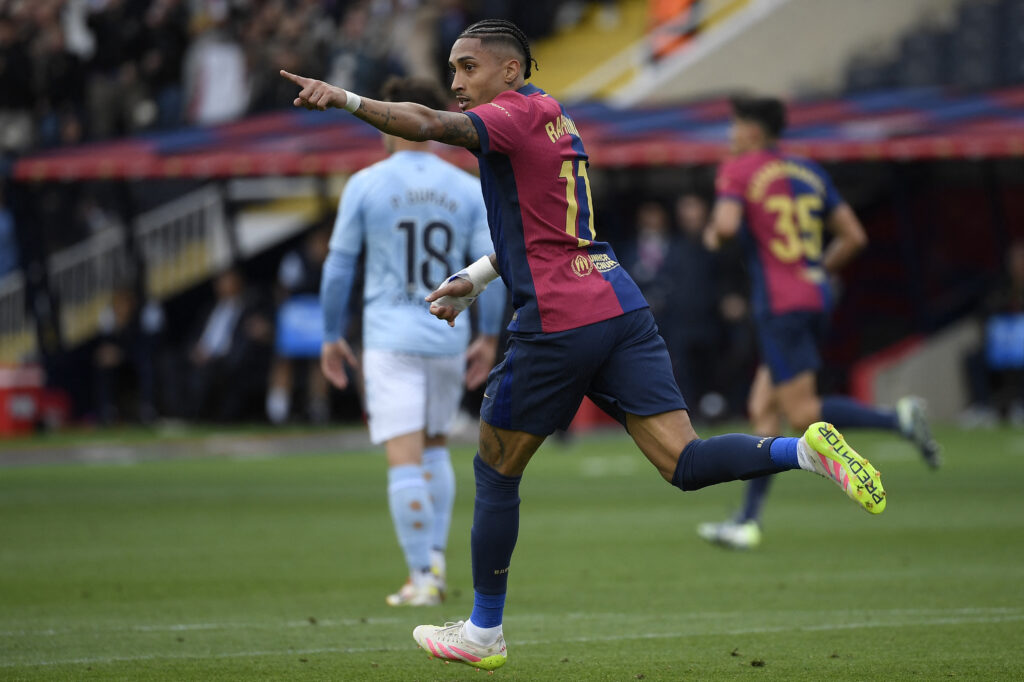 رافينيا - برشلونة ضد سيلتا فيجو